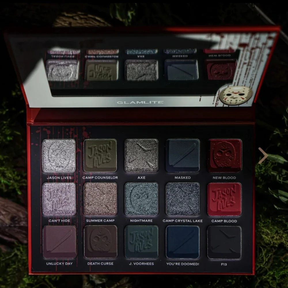 Friday the 13th "Camp Crystal Lake" Eyeshadow Palette - Picture 8 of 11